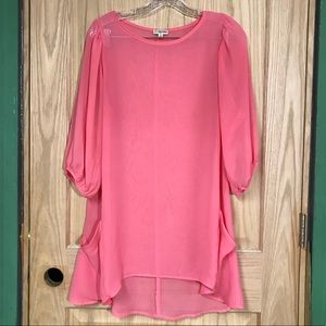 LILY WHITE SHEER TOP